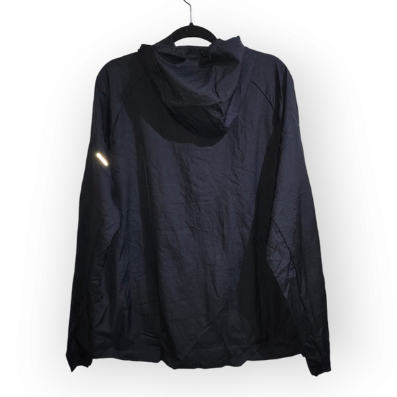 NWT Nike Men's XL Black Dri-FIT Water-Repellant Running Jacket - Picture 2 of 13